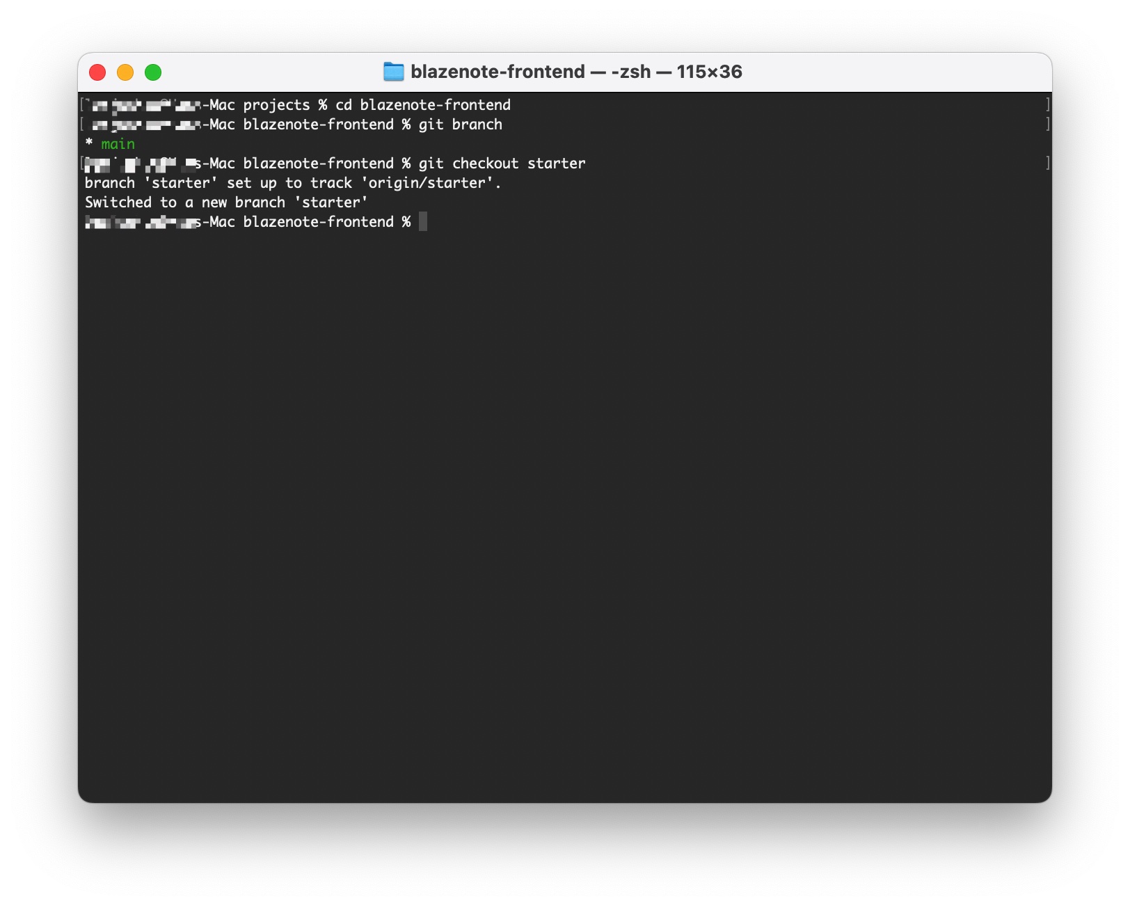 switch branch frontend