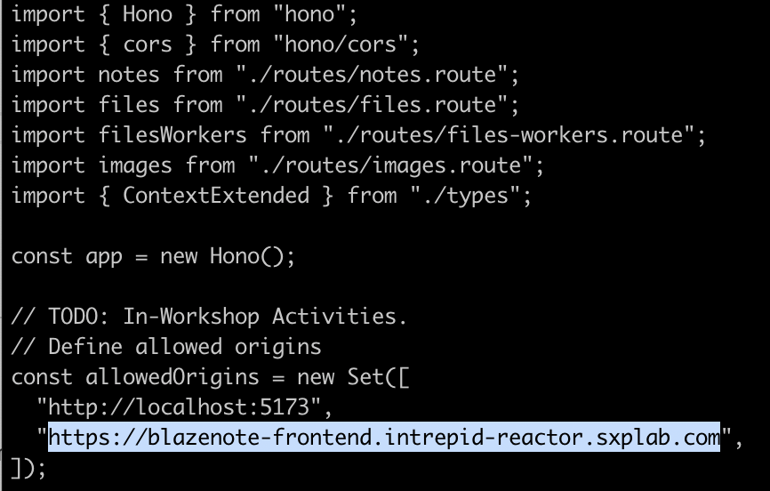 backend src/index.ts